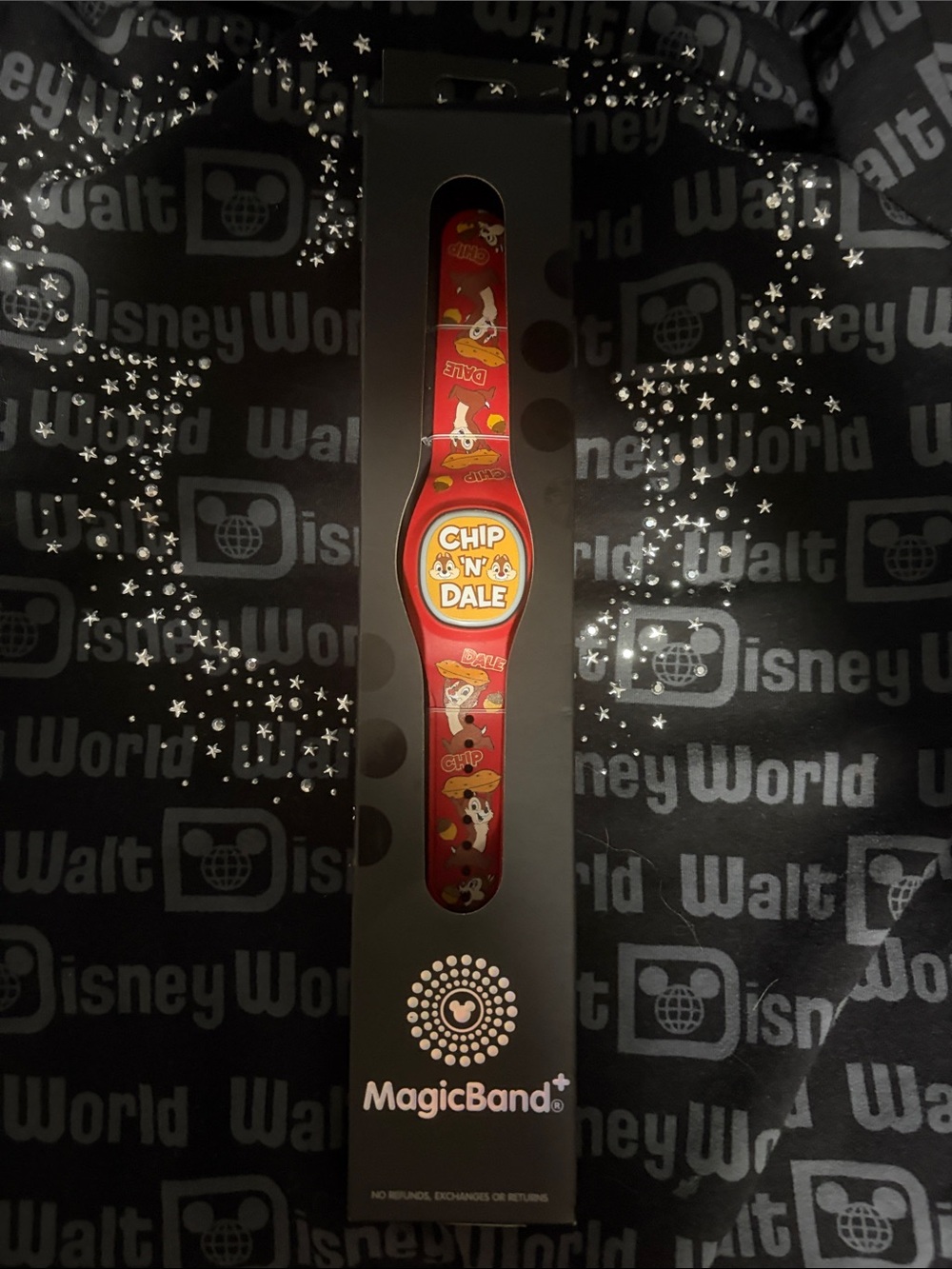 Disney Chip 'n' Dale Red MagicBand+ Wristband